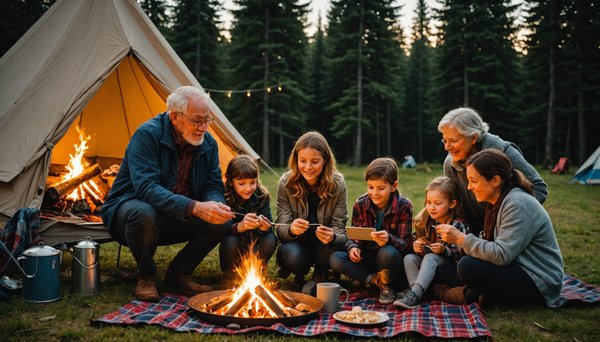 Activités de camping en famille pour tous les âges