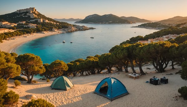 L'expérience inoubliable du camping à Calvi