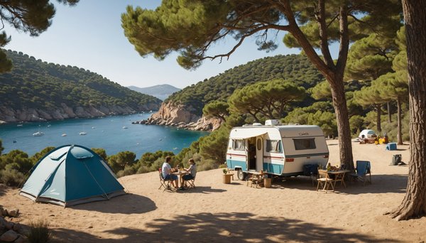 Quel est le meilleur camping pour les familles à Cala Llevado près de Barcelone ?