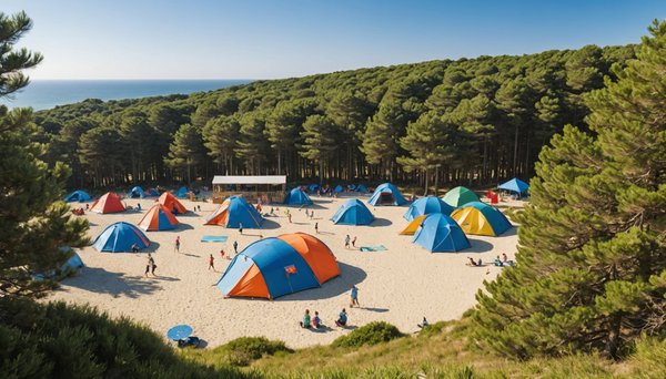 Quel camping à Messanges dans les Landes propose des activités pour les ados et les familles ?