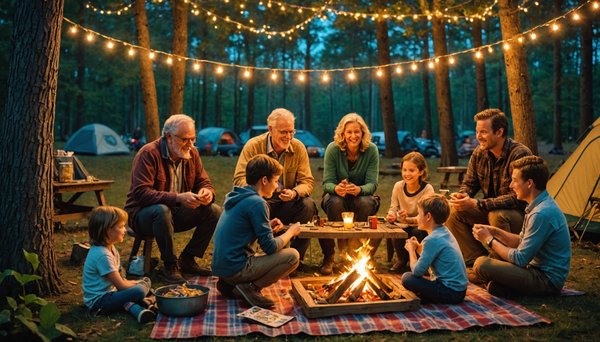 S'amuser en camping avec des jeux de société - Un guide pour toute la famille