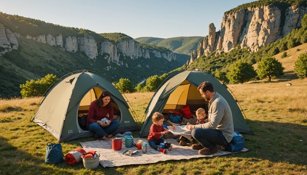 Comment voyager avec un bébé en destination d'un camping familial en Aveyron ?