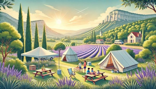 Évasion dans le luberon : choisir le camping parfait pour vos vacances