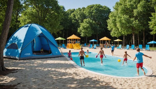 Détente et jeux au camping morbihan parc aquatique idéal