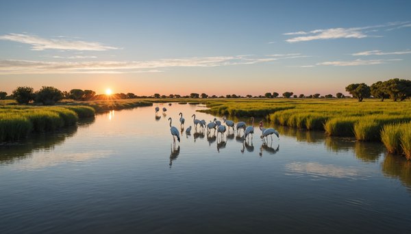 Exploration de la beauté naturelle de la Camargue, France
