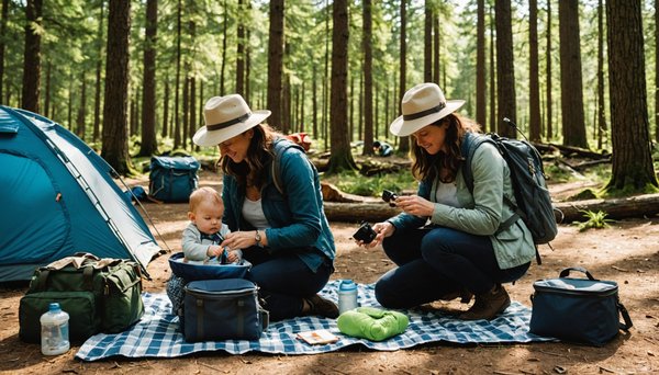 Que faut-il emporter pour faire du camping avec un bébé ?