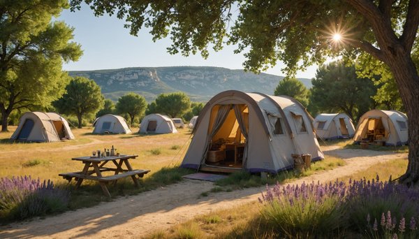 Decouvrir le camping hautes prairies dans le luberon