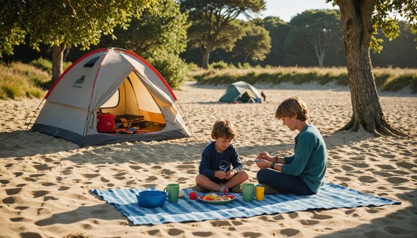 La meilleure destination de camping pour les familles - Morbihan, France
