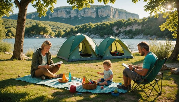 Des vacances en camping sans stress en Ardèche avec des bébés !