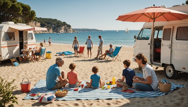 Amusez-vous et détendez-vous sur la plage avec votre famille au camping Vias Plage