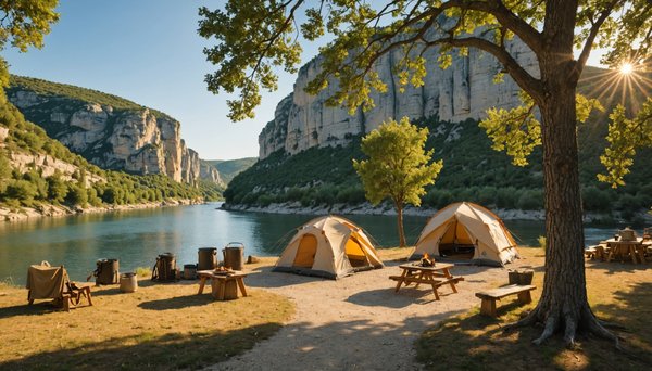 Les avantages du camping en Ardèche cet été