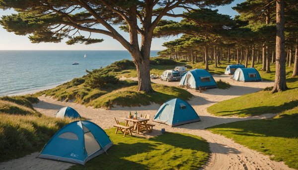 Comment réserver à deux pas de la mer dans le meilleur camping de Fouesnant ?