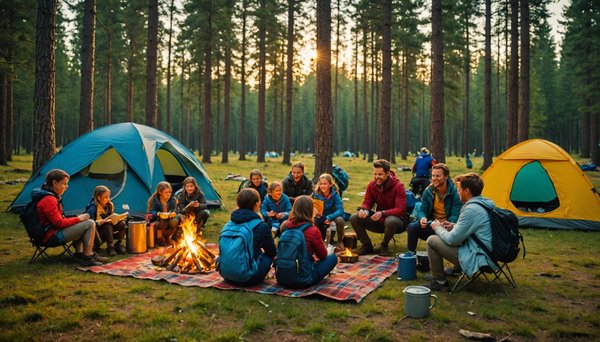 Conseils pratiques pour un camping en famille nombreuse