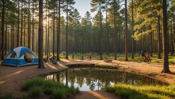 Top 3 des activités adaptées aux familles dans les petits campings familiaux des Landes