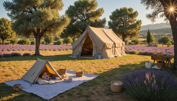 Conseils pour voyager avec un bébé en camping en Provence : équipement, alimentation et sécurité